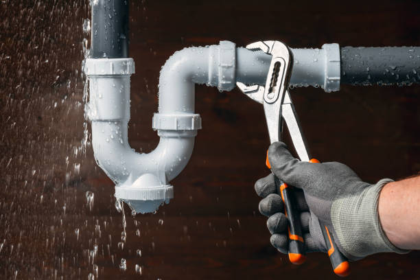 Professional Drain Cleaning technician working in Boston, IN